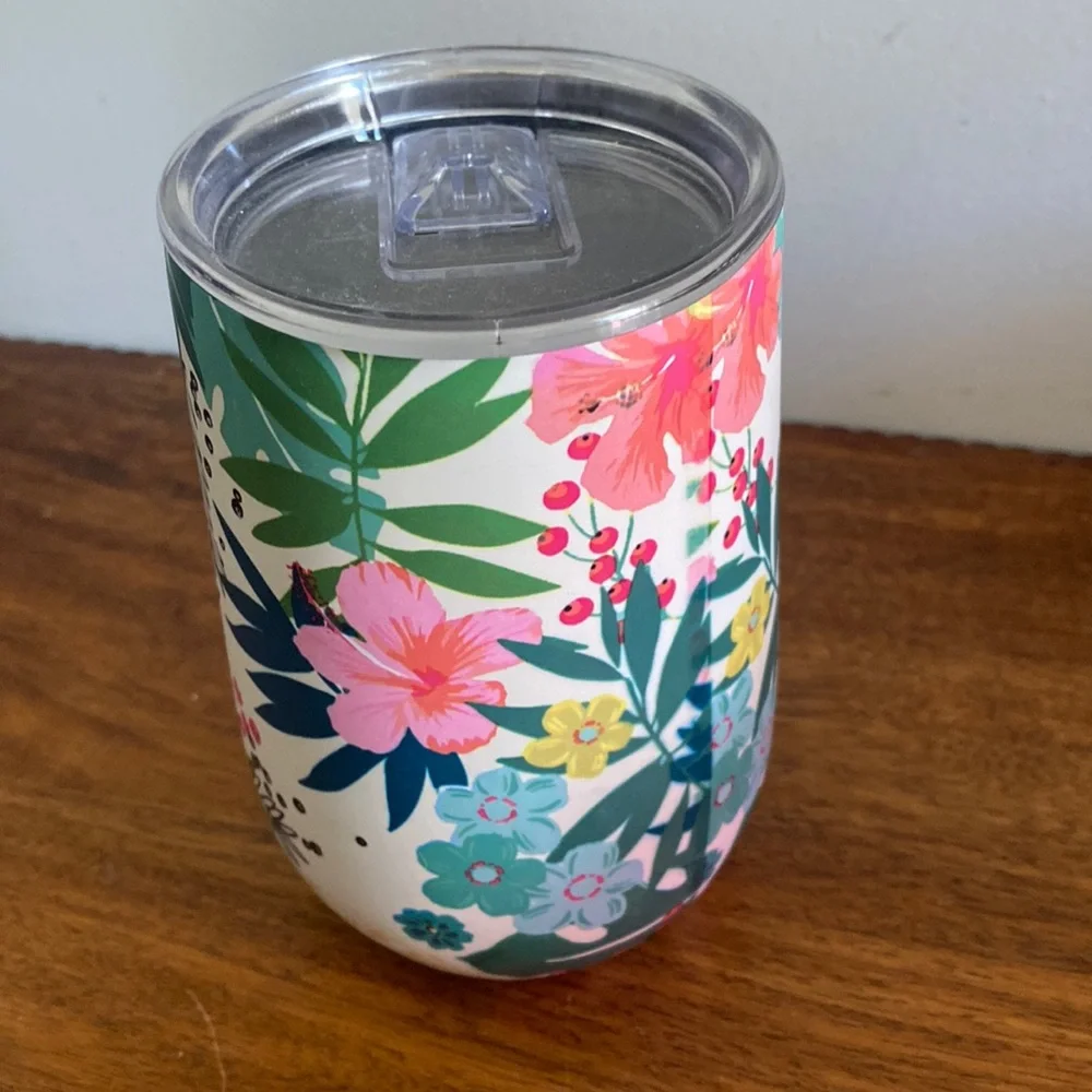 NWT Kohl's Celebrate Together Floral Insulated Travel Tumbler